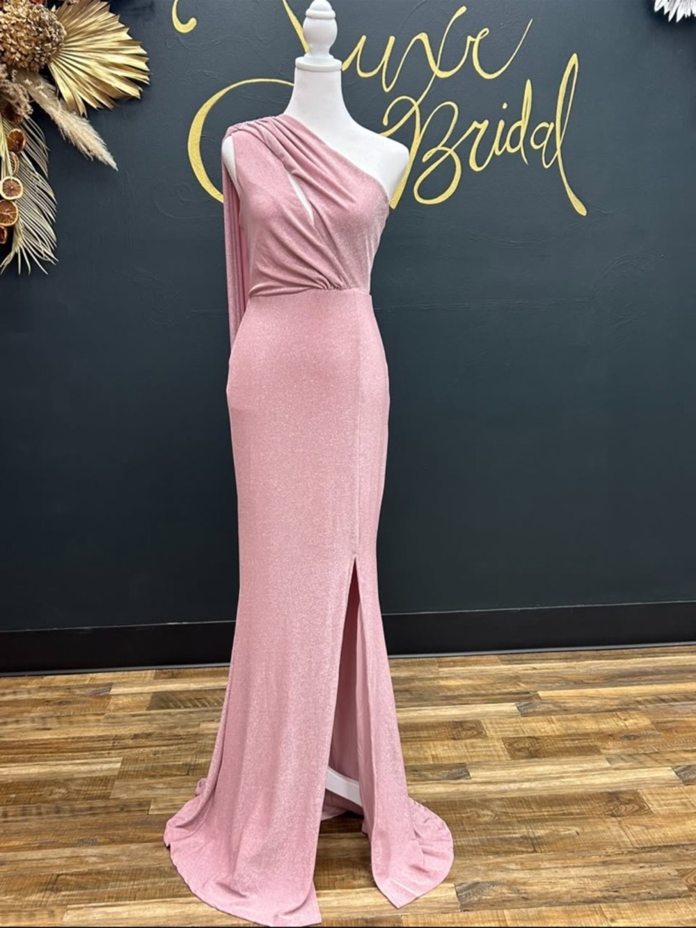 New Ricaria One-Shoulder Satin Maxi Formal
